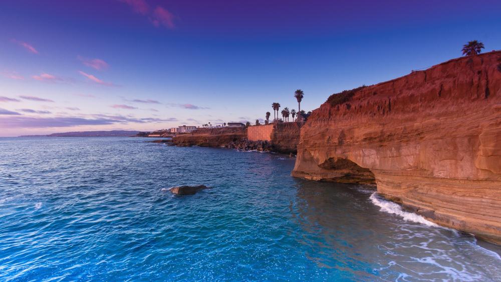 Sunset Cliffs, San Diego wallpaper