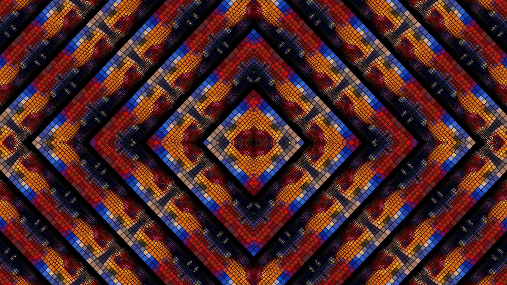 Kaleidoscope fractal wallpaper