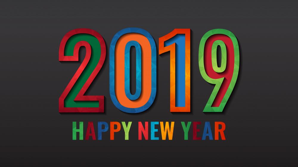2019 Happy New Year! wallpaper