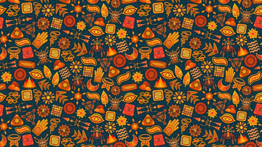 Tribal Pattern wallpaper