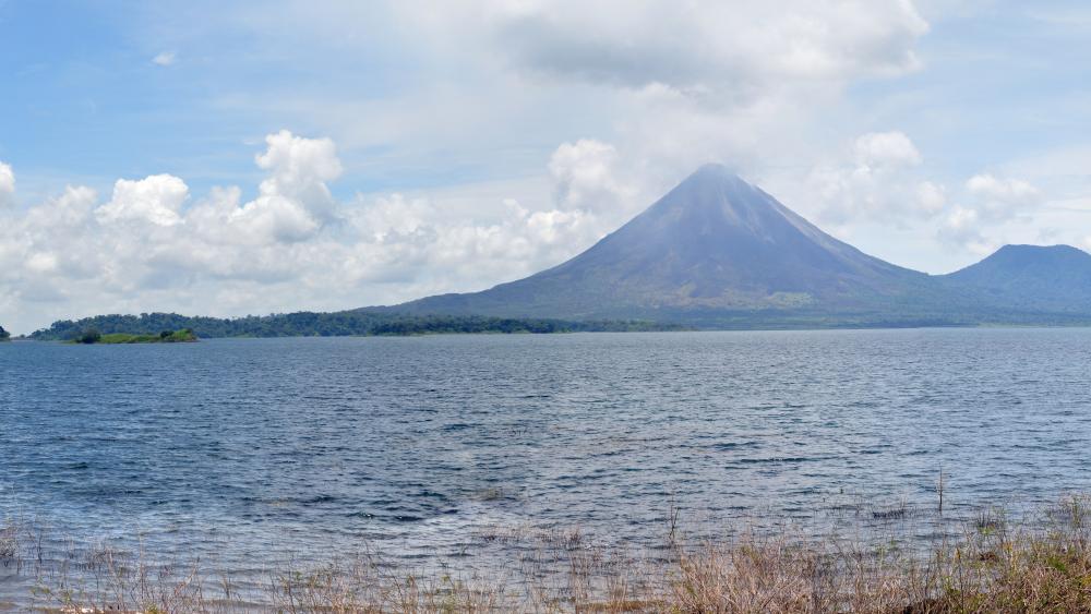 Arenal Volcano from Lake Arenal wallpaper