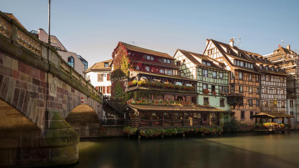 Half-timbered Houses of Strasbourg wallpaper