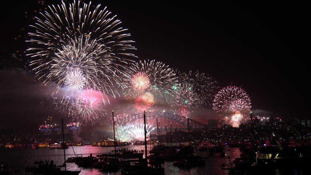 Fireworks in Sydney, Australia wallpaper