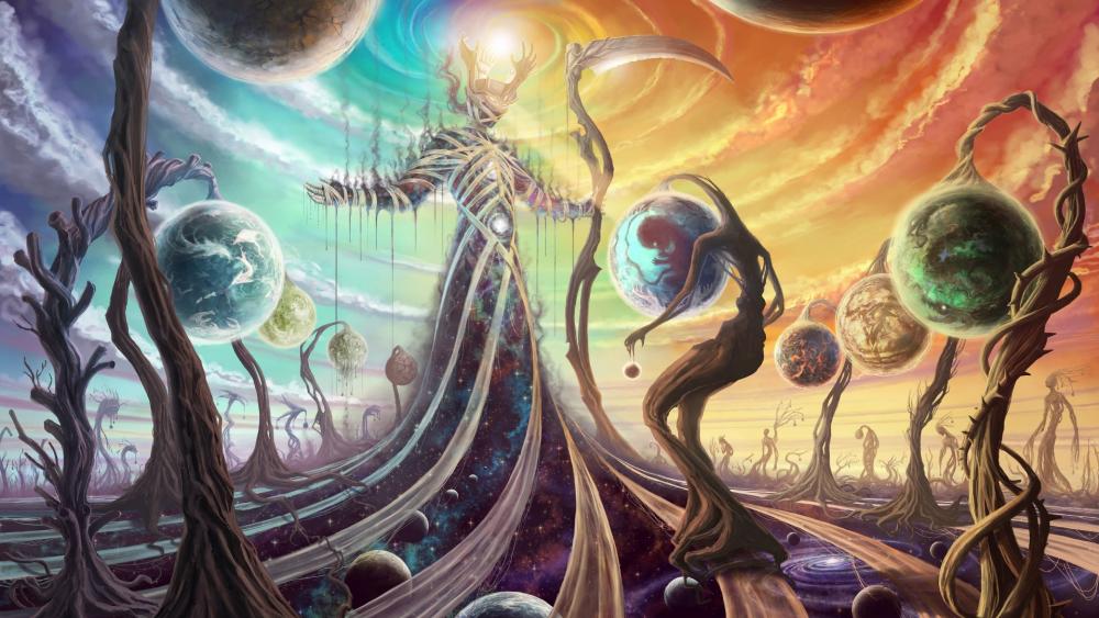Fantasy universe wallpaper