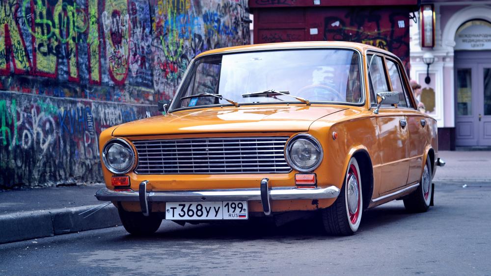 Lada - The Eastern European retro car wallpaper