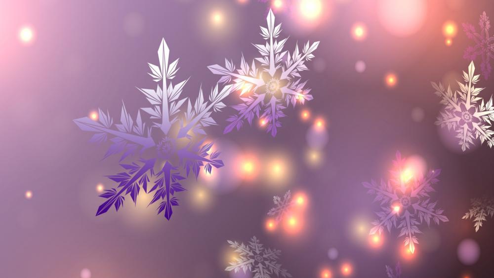 Magical Snow wallpaper
