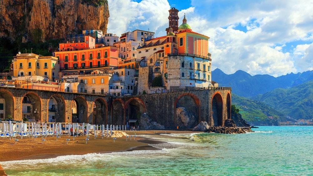 Amalfi coast (Italy) wallpaper