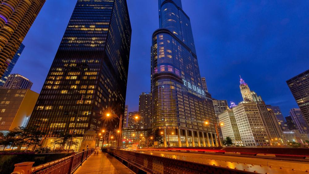 Trump International Hotel & Tower Chicago, Chicago wallpaper