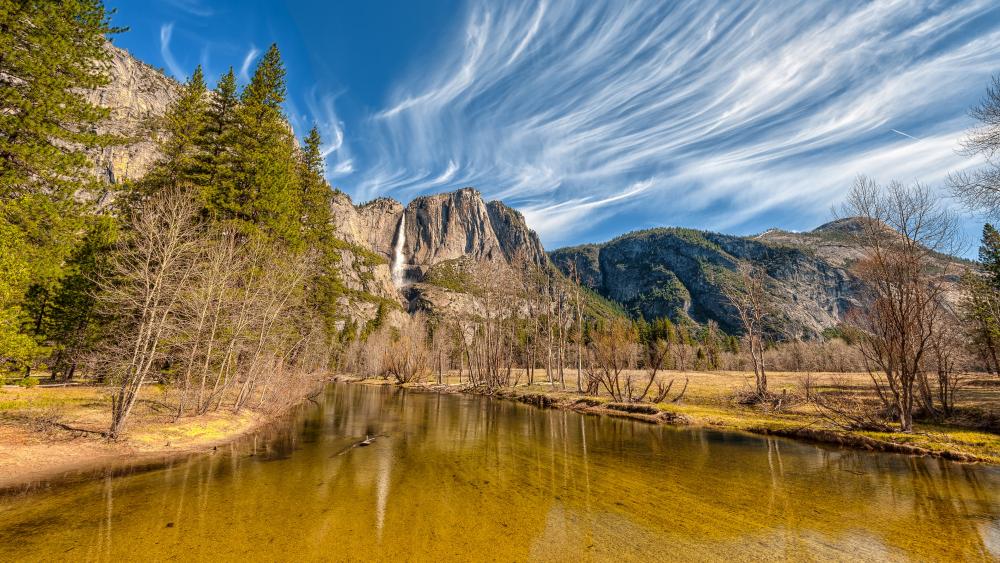 Yosemite National Park, Yosemite Falls wallpaper