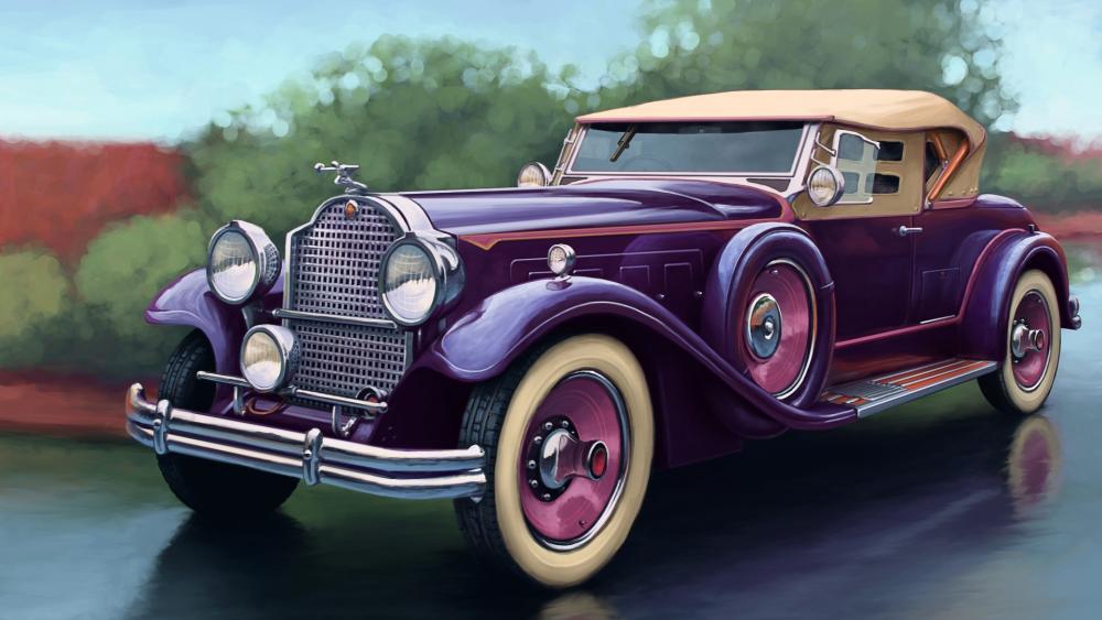 1929 Packard Deluxe Eight Sport Phaeton wallpaper