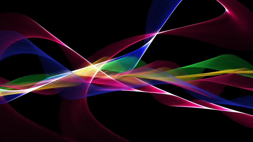 Colorful abstract graphics wallpaper