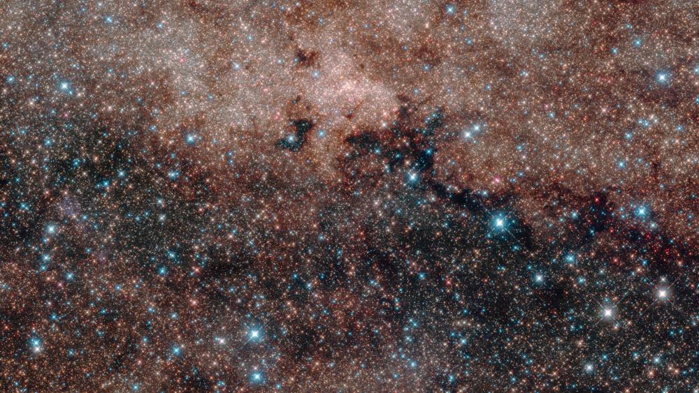 Star Cluster in the Milky Way wallpaper