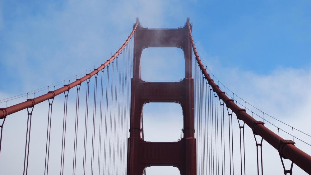 Golden Gate Bridge Tower wallpaper