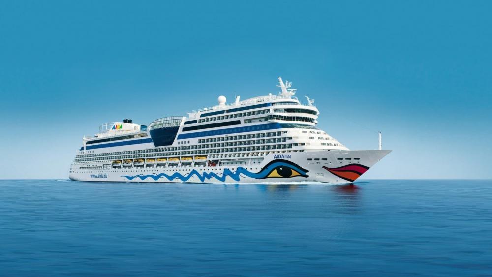 AIDAmar cruise ship wallpaper