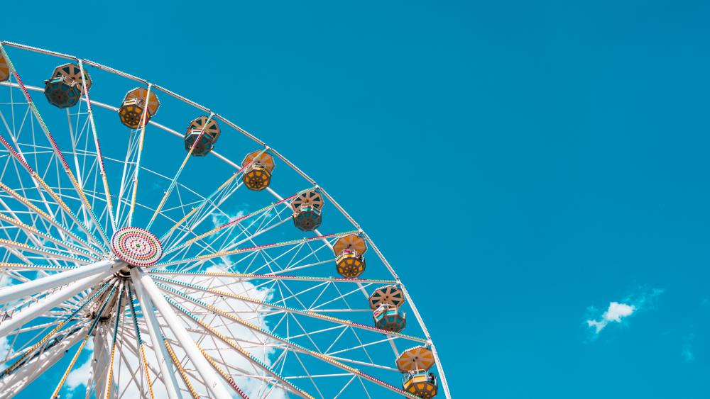Ferris wheel wallpaper