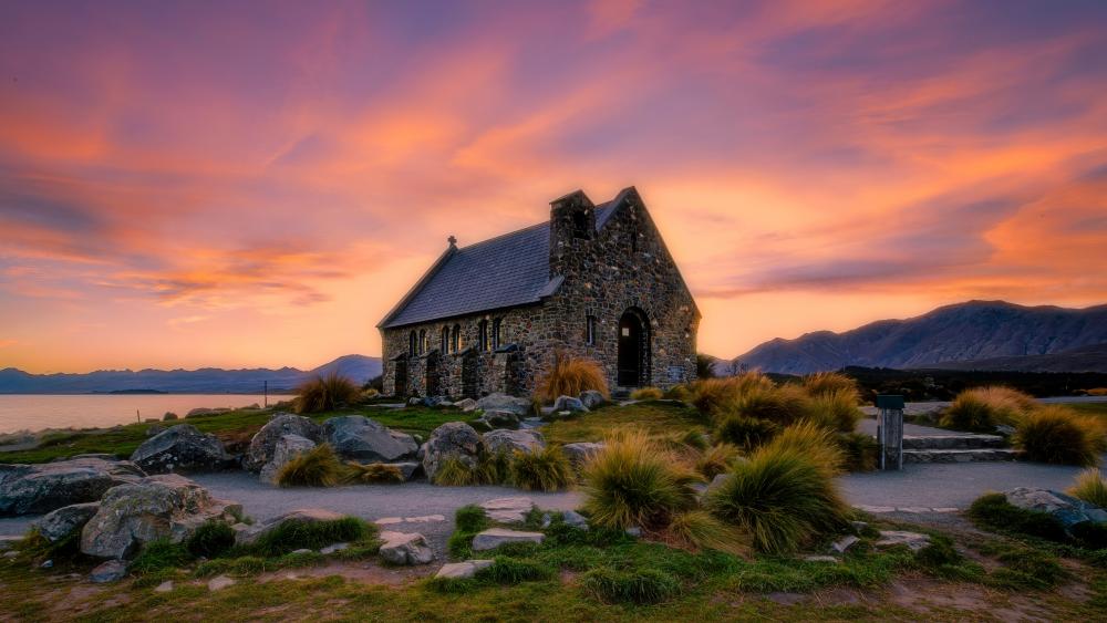 Church of the Good Shepherd (New Zealand) wallpaper