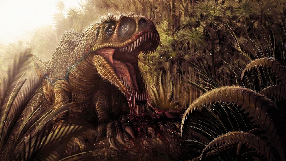 T-Rex Dinosaurus wallpaper