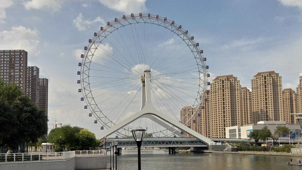 Tianjin Eye Ferris wheel wallpaper