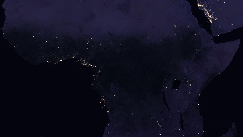 Night Lights of Africa 2016 wallpaper