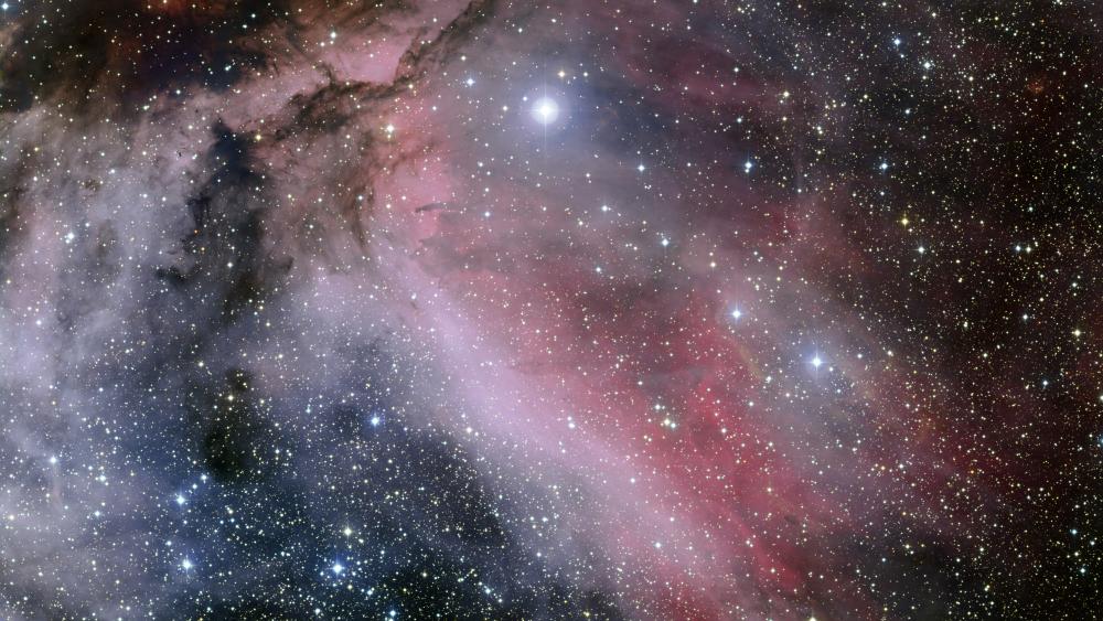The Carina Nebula & the Wolf–Rayet Star WR 22 wallpaper