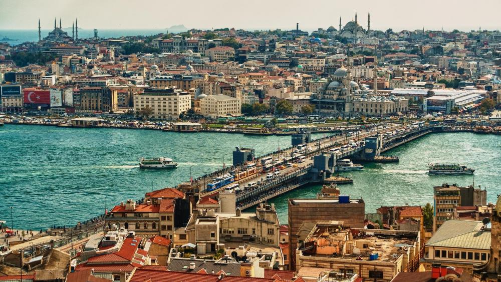 Galata Bridge, Istanbul wallpaper