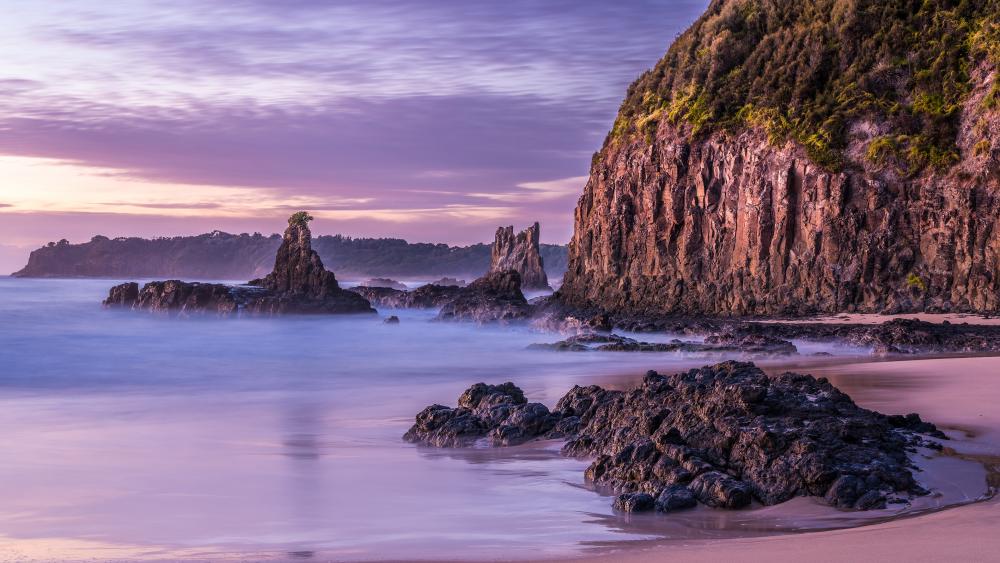 Cathedral Rocks (Australia) wallpaper