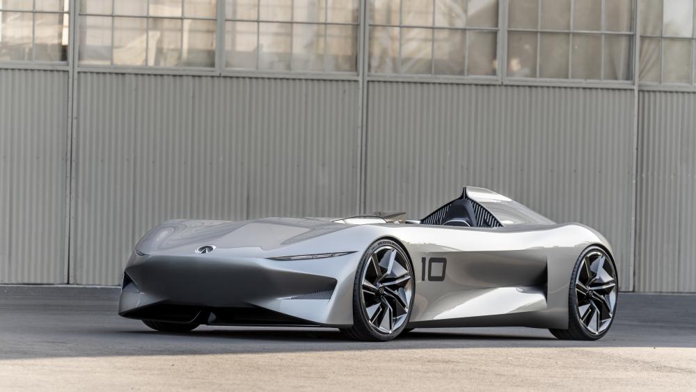 Infiniti Prototype 10 front side view wallpaper