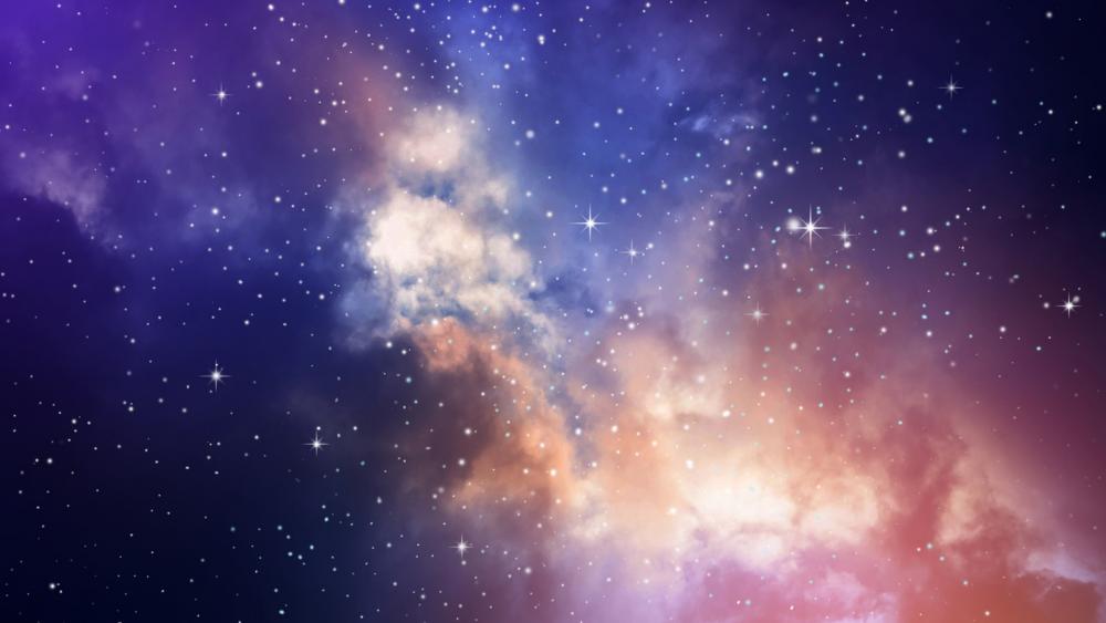 Starry sky wallpaper