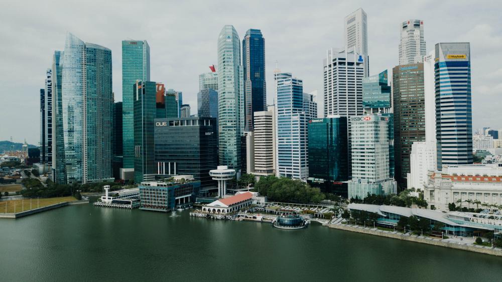 Downtown Singapore wallpaper