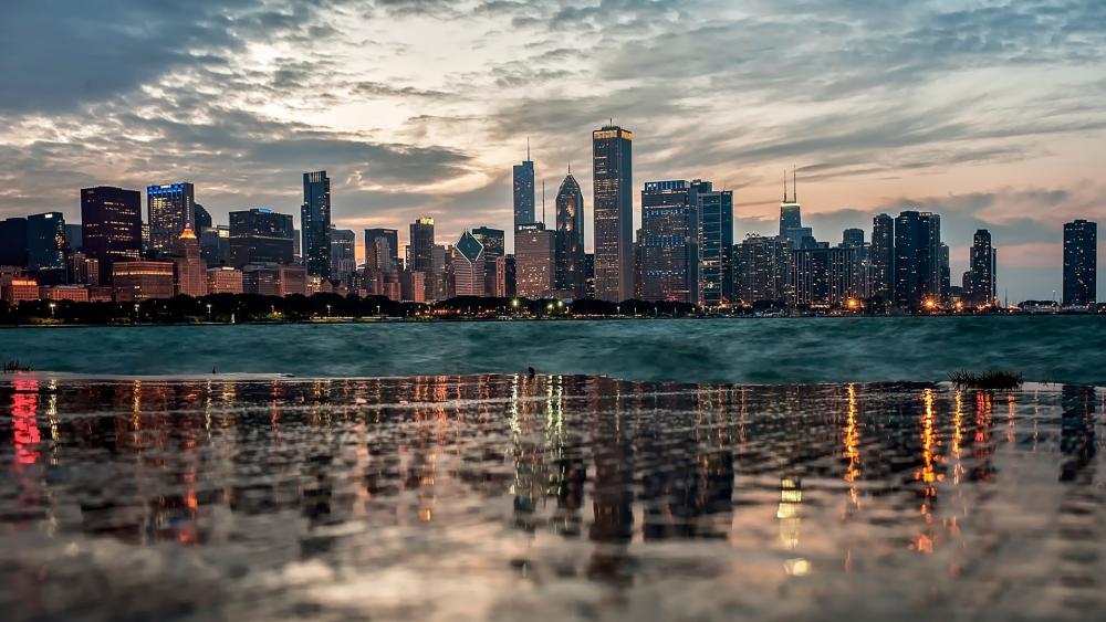 Chicago Skyline wallpaper