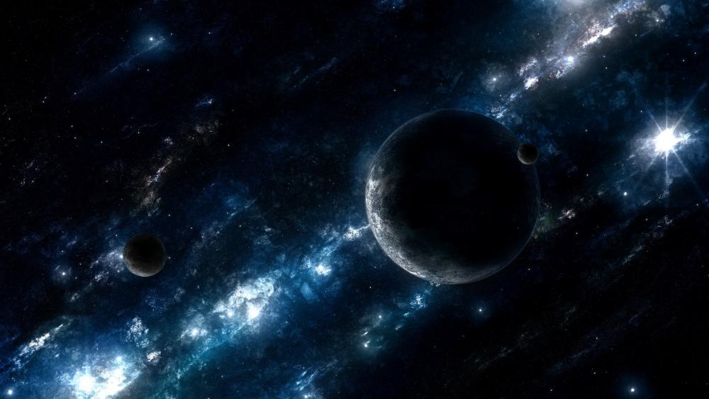 Outer Space Planet wallpaper