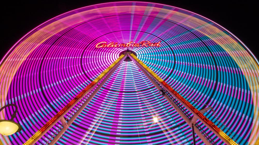 Ferris Wheel at Volksfest in Dülmen wallpaper