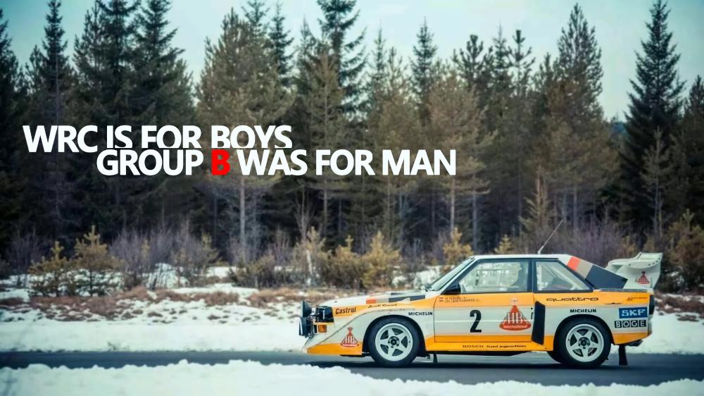 WRC is for boys Group B was for man wallpaper
