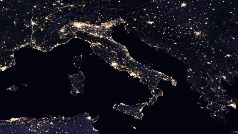 Night Lights of Italy 2016 wallpaper