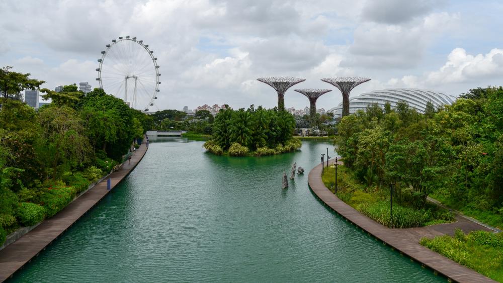 Gardens by the Bay wallpaper
