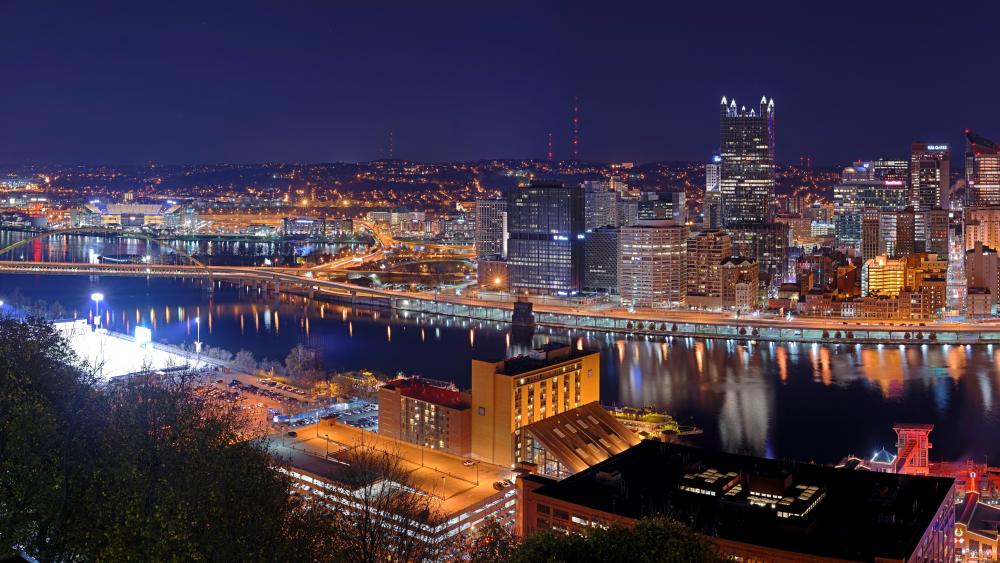 Pittsburgh Skyline wallpaper