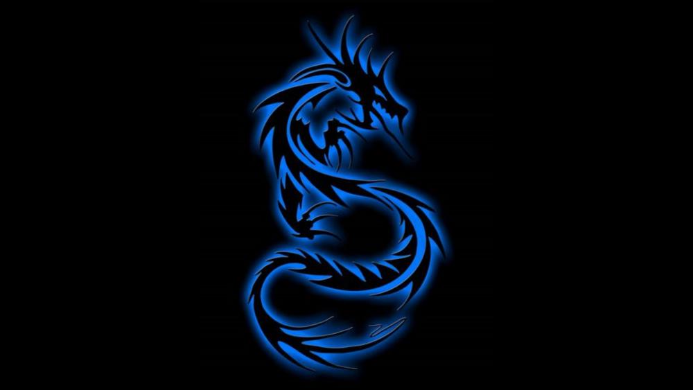 Blue Dragon wallpaper
