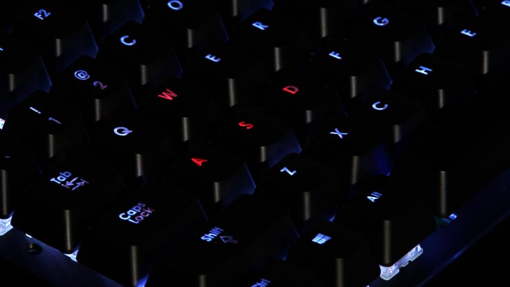 Gaming keyboard wallpaper