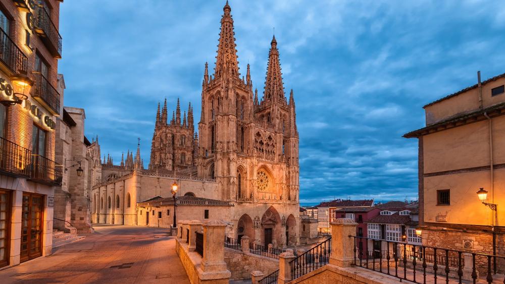 Gothic Majesty at Dusk wallpaper