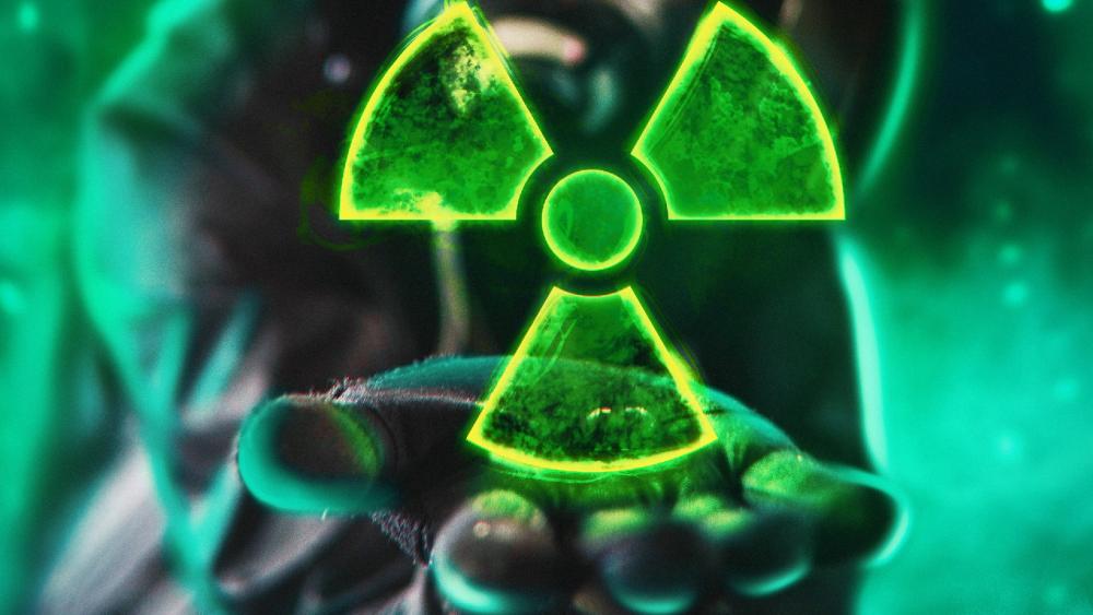 Radiation Logo wallpaper