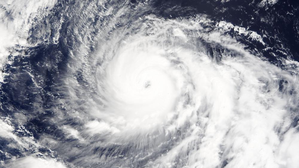 Typhoon Vongfong as a Category 3 Typhoon wallpaper