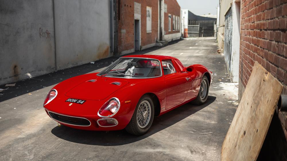 Stunning Classic Car in Urban Setting wallpaper