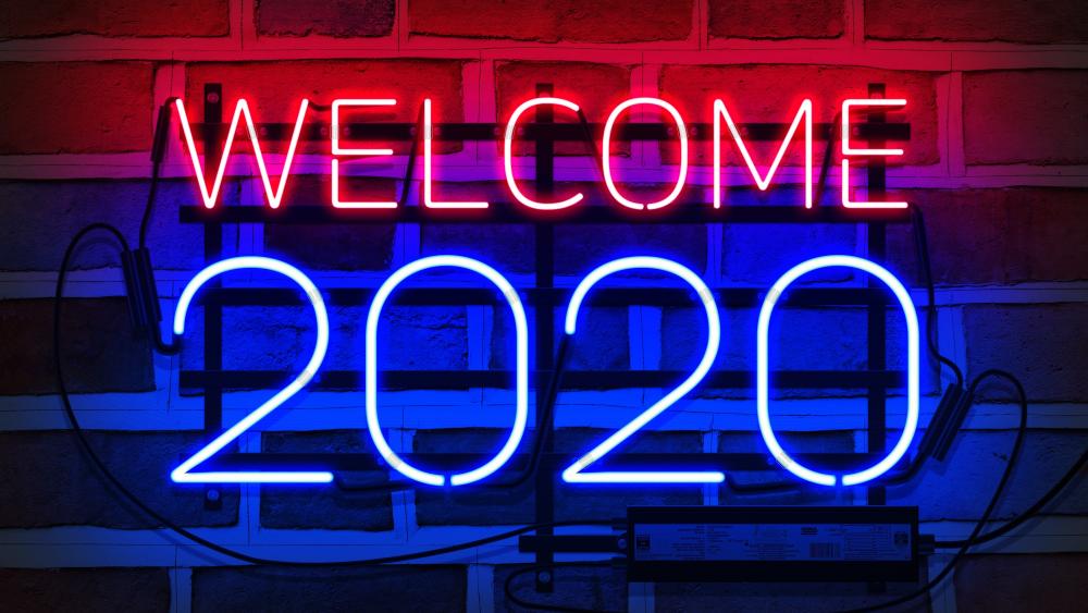 welcome 2020 wallpaper