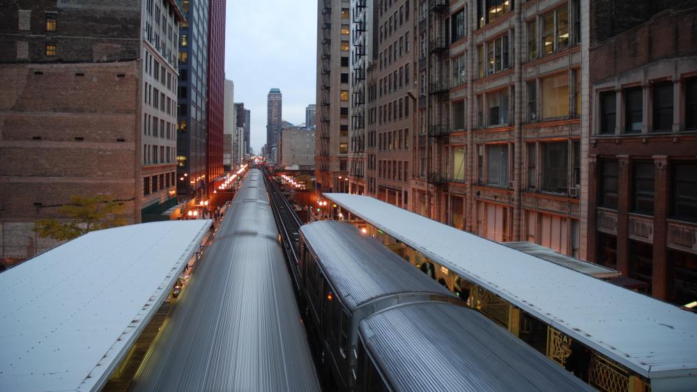 Rapid Transit in Chicago wallpaper