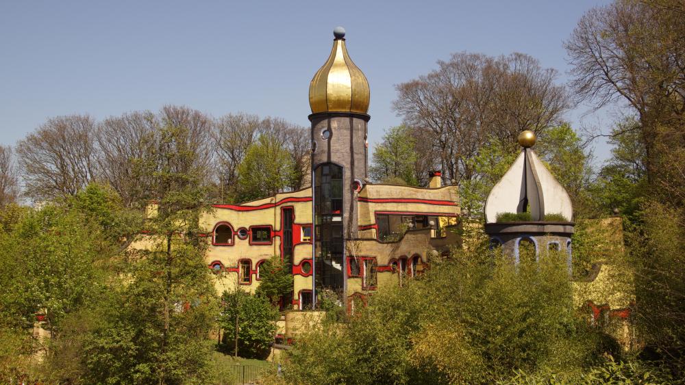 Modernes Schloss wallpaper