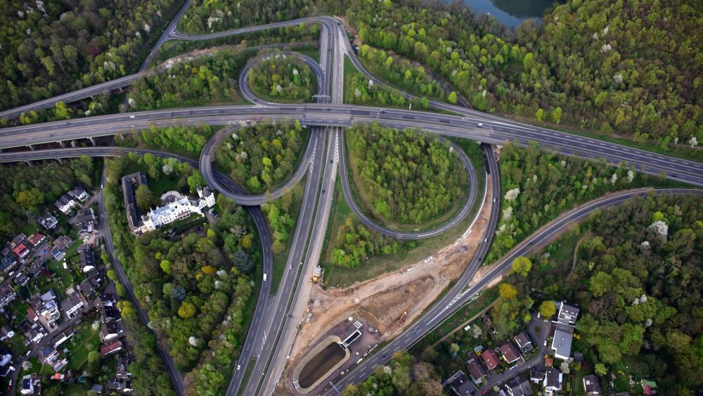 Autobahnkreuz Bonn-Ost wallpaper