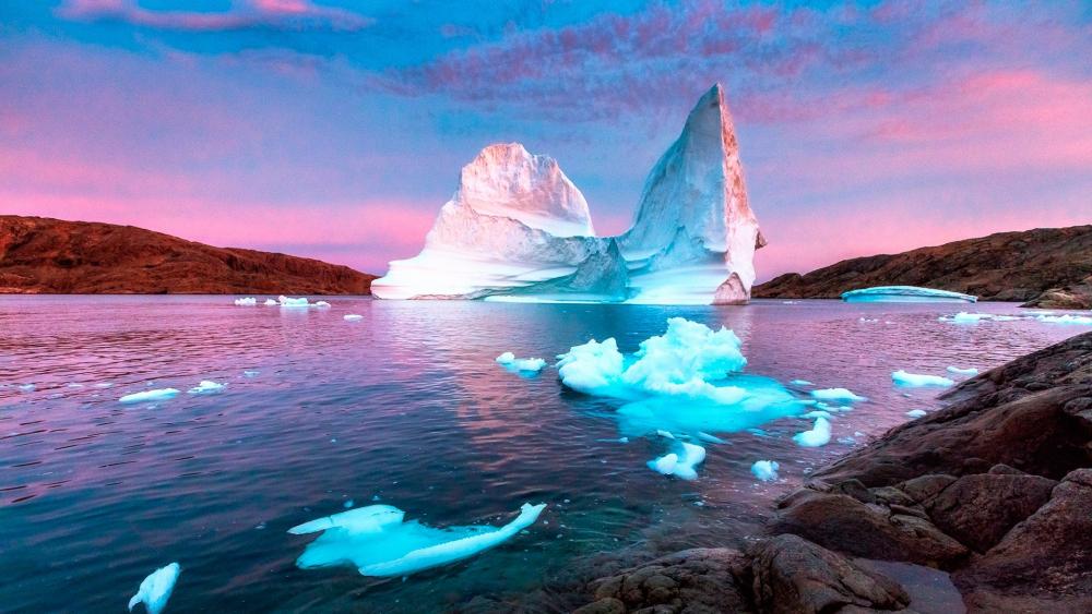 Arctic Twilight Serenity wallpaper
