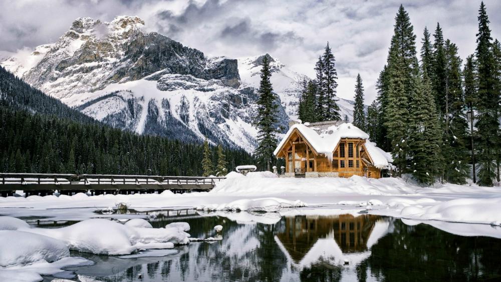 Emerald Lake Lodge, Canada wallpaper