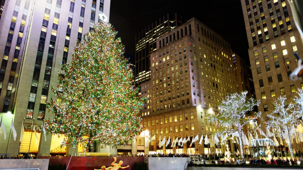 2016 Rockefeller Center Christmas Tree wallpaper