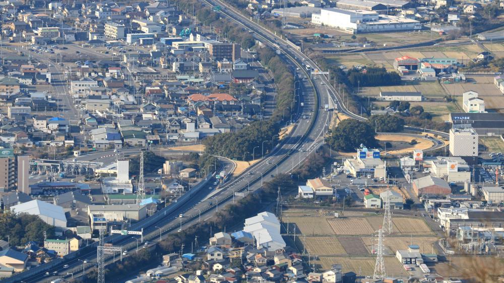 Yaizu Interchange of the Tōmei Expressway wallpaper
